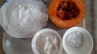 美味的炸南瓜丸子做法图解1)