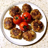 美味的小熊肉饼做法图解7)