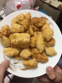 DIY鸡米花做法图解6)