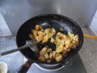 家常菜干锅菜花做法图解9)