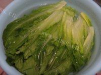 饱满的蒜香油麦菜做法图解1)