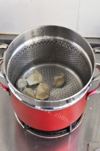 自制笋丁香菇饺子做法图解10)