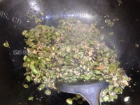 美味的榄菜肉沫四季豆的做法图解十