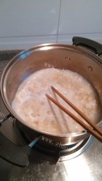 快手菜玛咖疙瘩汤做法图解8)