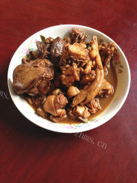 家常菜红烧鸡块