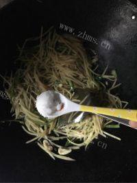 家常菜清炒土豆丝做法图解7)