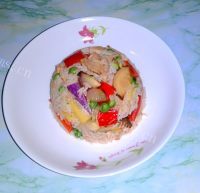 家常童趣鲜虾饭团做法图解10)
