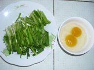 「健康美食」韭菜炒鸡蛋做法图解1)