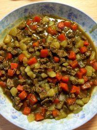 家常菜咖喱牛肉