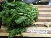 清炒茼蒿菜做法图解1)