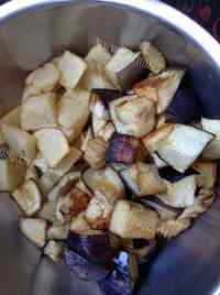 特色美食肉烧两样做法图解4)