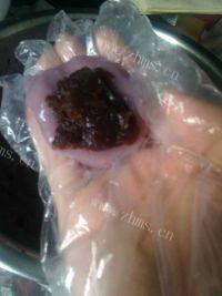 美味的紫薯糯米糍做法图解6)
