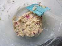 自制玫瑰饼干做法图解7)