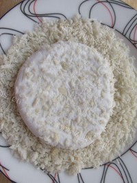 自制豆沙糯米饼做法图解8)