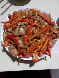 红椒炒肉