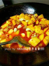 营养美食之土豆烧鸡做法图解9)