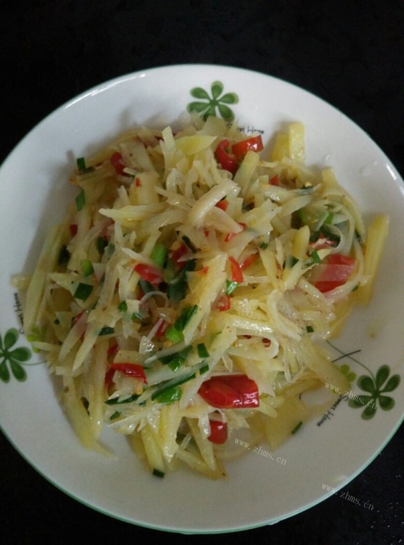 色香味俱全的醋溜土豆丝