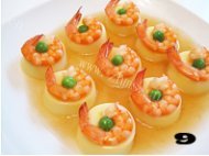 美味的玉子虾仁做法图解9)