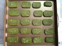 可口的抹茶核桃饼干做法图解8)