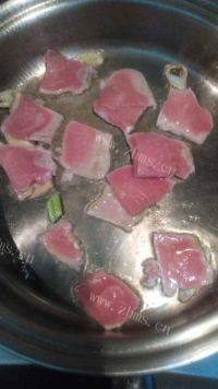 家常菜山药炒肉做法图解3)