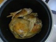 美味的电饭锅咸香鸡做法图解5)