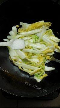 清炒娃娃菜做法图解6)
