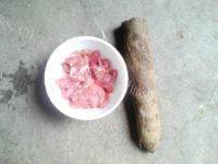 家常菜山药炒肉做法图解1)