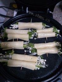 自己做的豆皮卷做法图解6)
