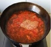 好喝的西红柿疙瘩汤的做法图解四