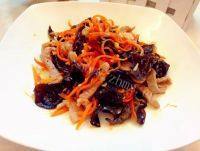 家常菜木耳炒肉丝