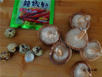 美味的香菇鹌鹑蛋做法图解1)