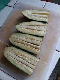 开胃的烤茄子做法图解3)