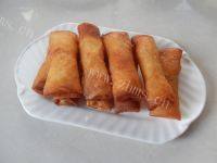 健康美食之香蕉芝士春卷做法图解9)