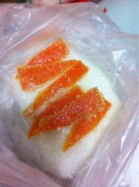 自制糖渍橙皮