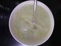美味的肉沫冬瓜汤做法图解3)