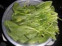 美味的菠菜粉丝汤做法图解1)