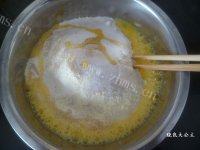 自己做的紫薯花朵面包做法图解2)