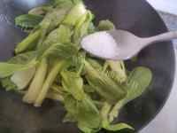 特下饭的炒青菜做法图解4)