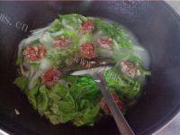 家常菜白菜肉丸汤做法图解13)