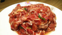 家常菜葱爆羊肉做法图解4)
