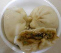 自己做的鲜肉小笼包
