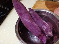 紫薯豆沙饼做法图解1)