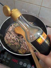 家常菜四季豆炒肉丝做法图解10)