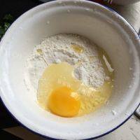 好吃的「手工美食」菊花菜面做法图解4)