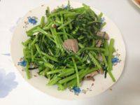肉炒茼蒿