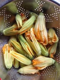南瓜花煎饼做法图解1)