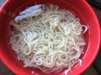 花生酱拌干捞面做法图解6)