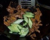 家常菜冬笋肉片