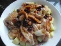 美味的腐乳豆豉蒸鸡做法图解8)