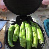 电饼铛虎皮辣子做法图解2)